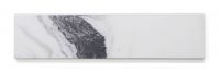 Panda White Matte Bullnose 3 x 12