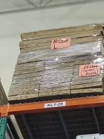 Planks Display White - 18-Slot Left