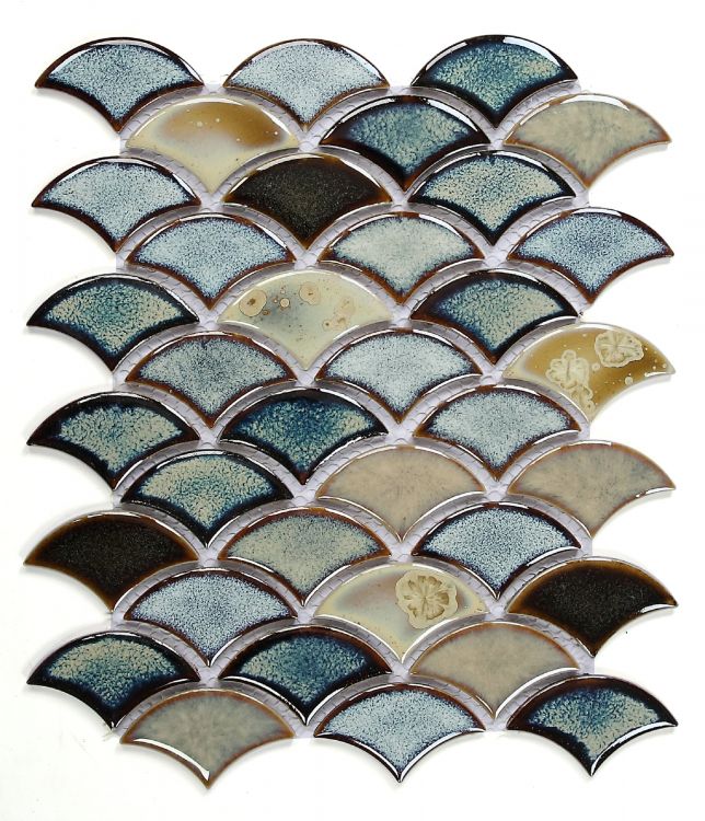 Dragon Scale Olive 10 x 12