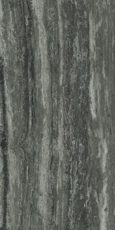 I-Travertini Black Glossy 16 x 32
