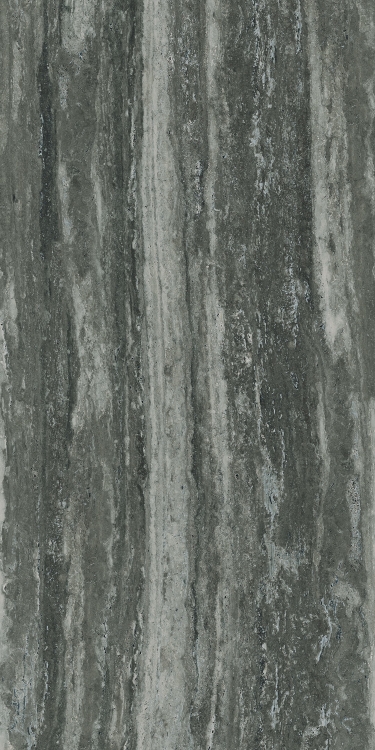 I-Travertini Black Glossy 24 x 48