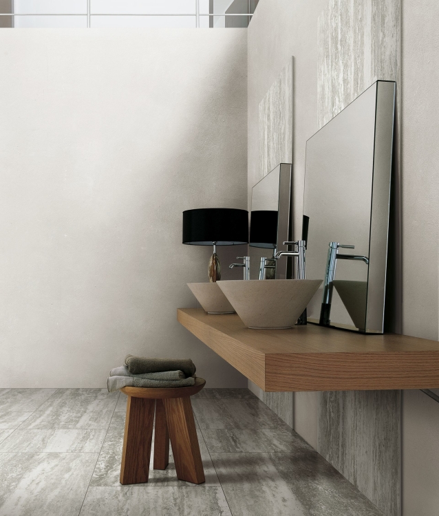 I-Travertini White Matte 24 x 48