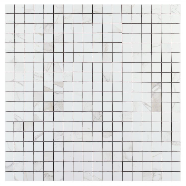 Malaysia Calacatta Dora Matte 2 x 2 Square Mosaic 12 x 12