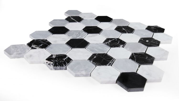 Hexagon Moonlight 2 x 2 11.75 x 12