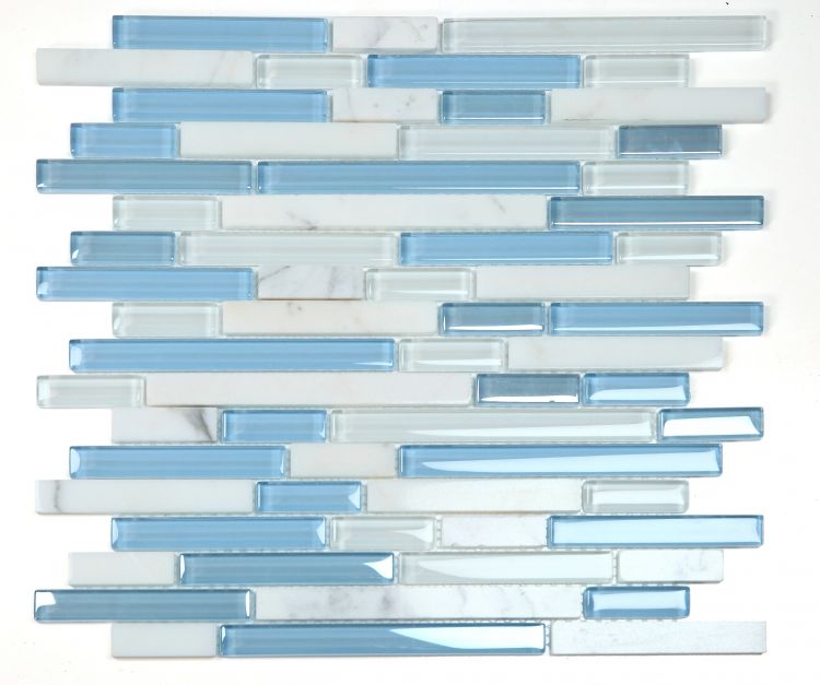 Linear Carrara Blue 11.75 x 12