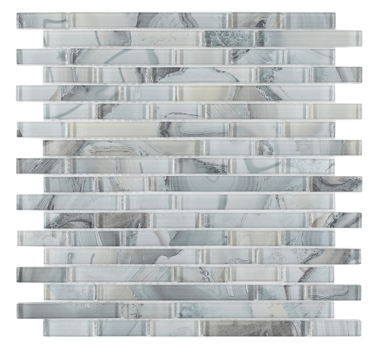 Linear Shell Grey 11.75 x 12 Linear Shell Grey 11.75 x 12
