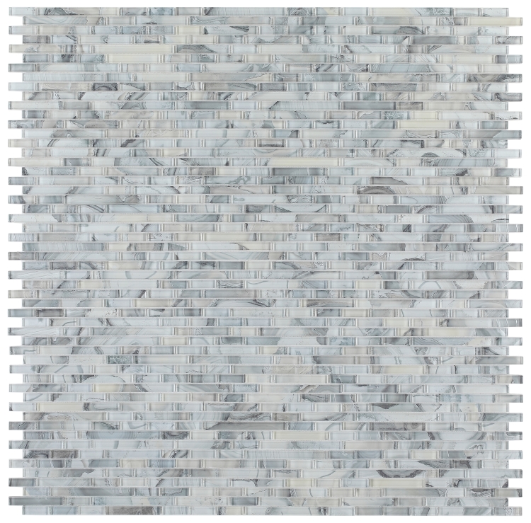Linear Shell Grey 11.75 x 12