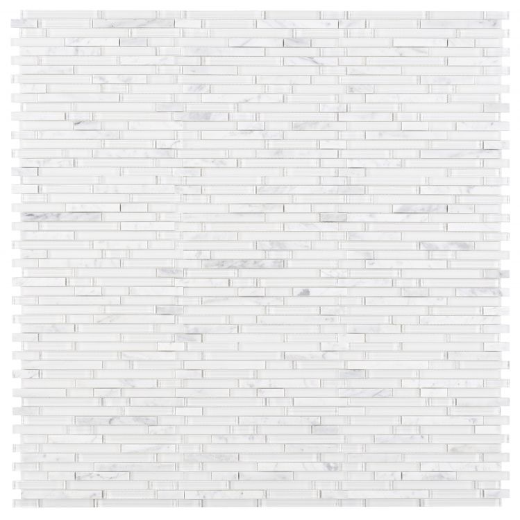 Linear Carrara White 11.75 x 12