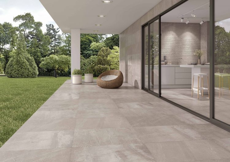 Sunstone Grey Lappato 12 x 25