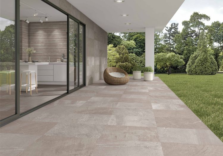 Sunstone Grey Lappato 12 x 25