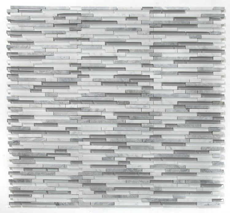 Linear Montage Grey 11.75 x 12