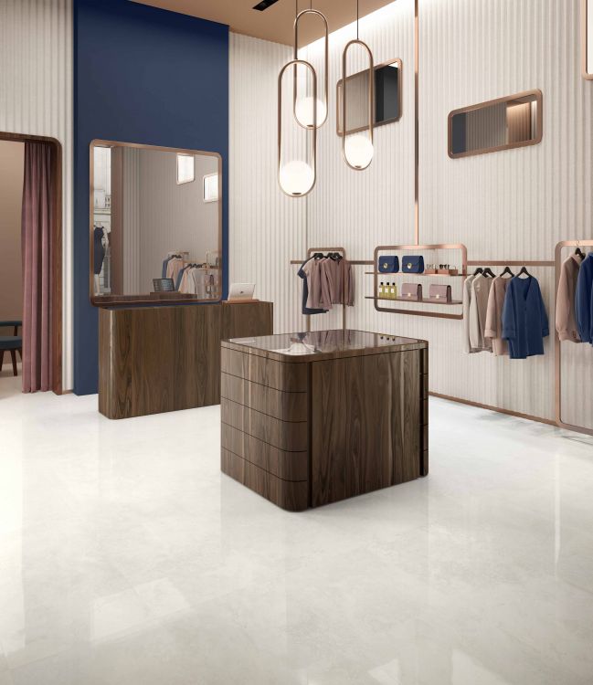 Appia Cross Cut White Matte 24 x 48