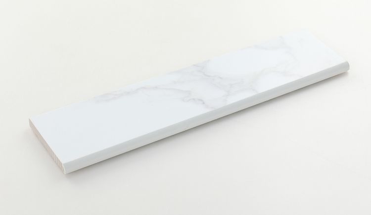 Malaysia Calacatta Dorado Matte Bullnose 3 x 12