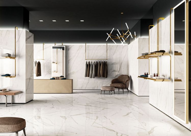 Zero.3 Trilogy Calacatta Slab Lux 39 x 118