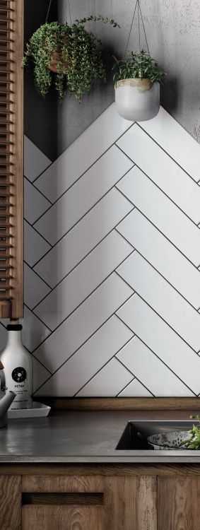 Villa Rica White Gloss 3 x 12