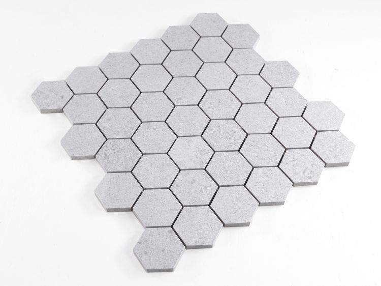 Grant Silver 2 x 2 Hexagon 12 x 12