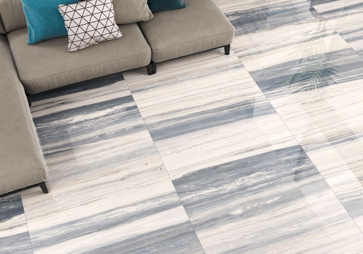 Aurora Blue Polished 48 x 48