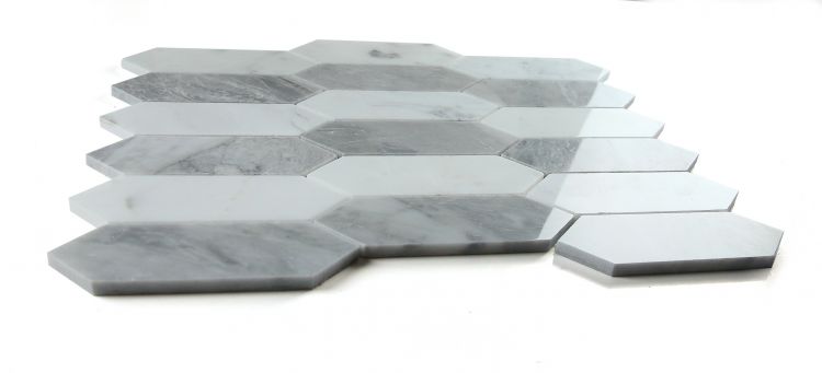 Elongated Hex Dusk 11.75 x 15