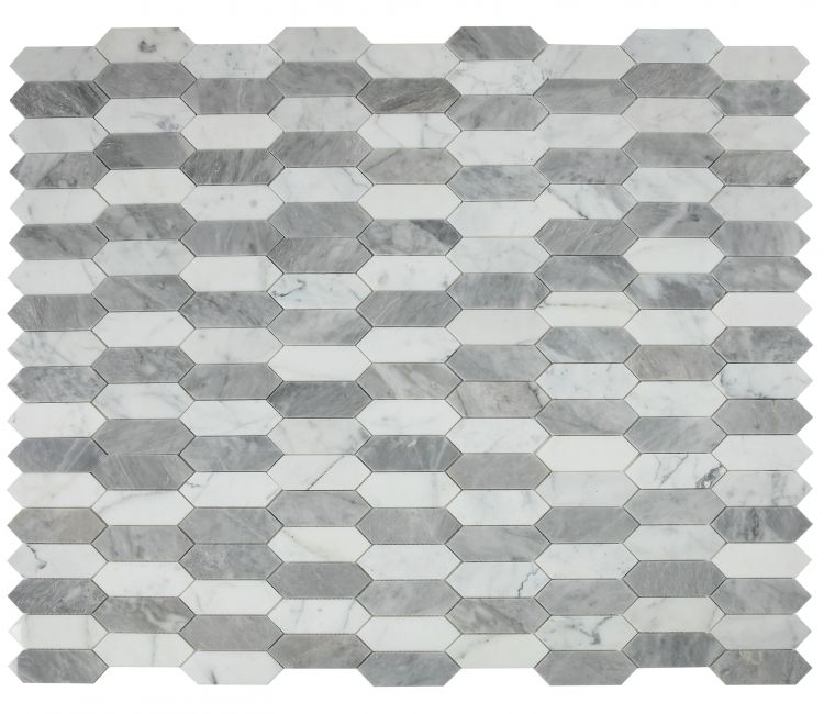 Elongated Hex Dusk 11.75 x 15