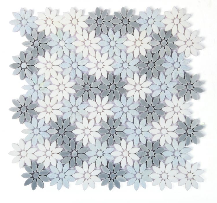 Daisy Crystal Ocean 12.5 x 13