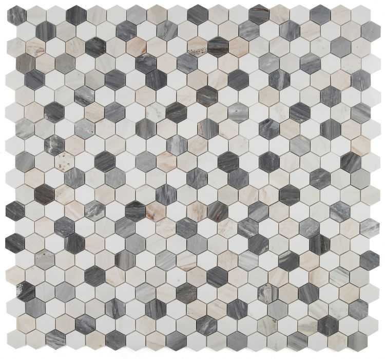 Hexagon Beach 2 x 2 11.75 x 12