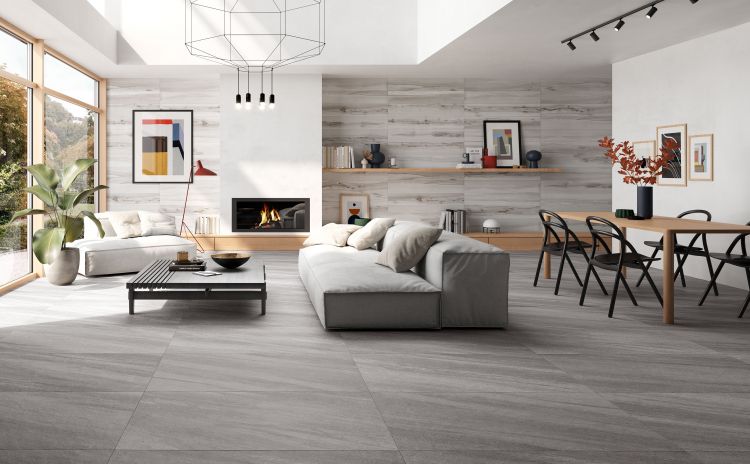 HQT Quartzite 5 - Grey 12 x 24