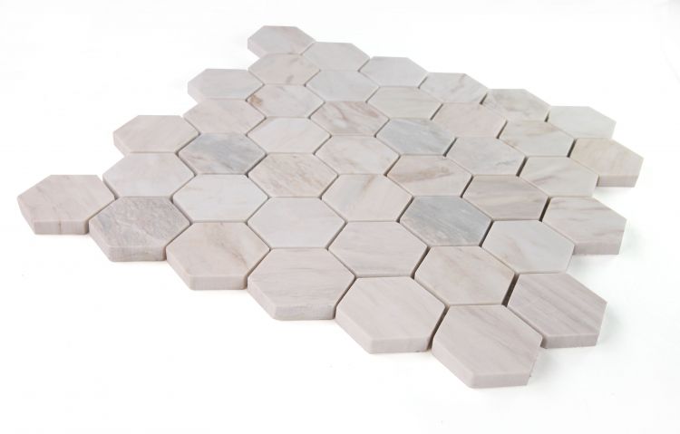 Hexagon Eura Honed 2 x 2 (Eurasian) 11.75 x 12