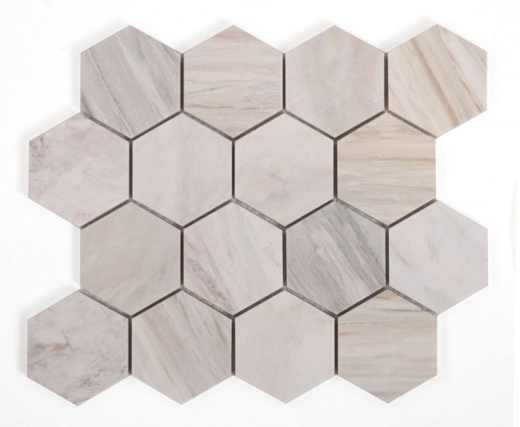 Hexagon Eura Honed 3 x 3 (Eurasian) 10 x 11.25
