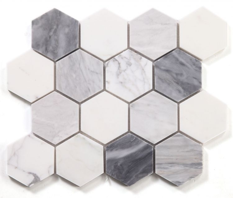 Hexagon Dusk 3 x 3 10 x 11.5 Hexagon Dusk 3 x 3 10 x 11.5