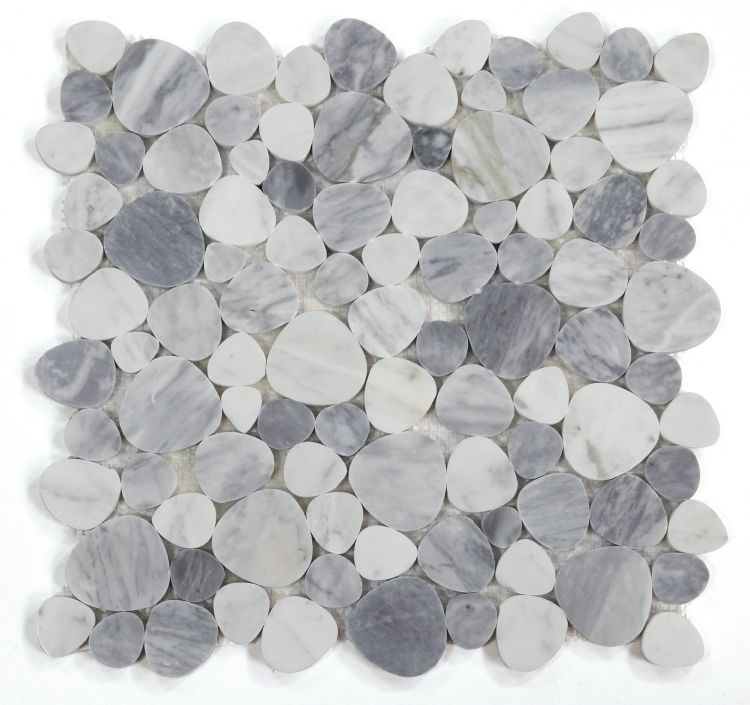 Aphrodite Mix Grey Polished 12 x 12  (Refer to Aphrodite Mix Grey Honed)