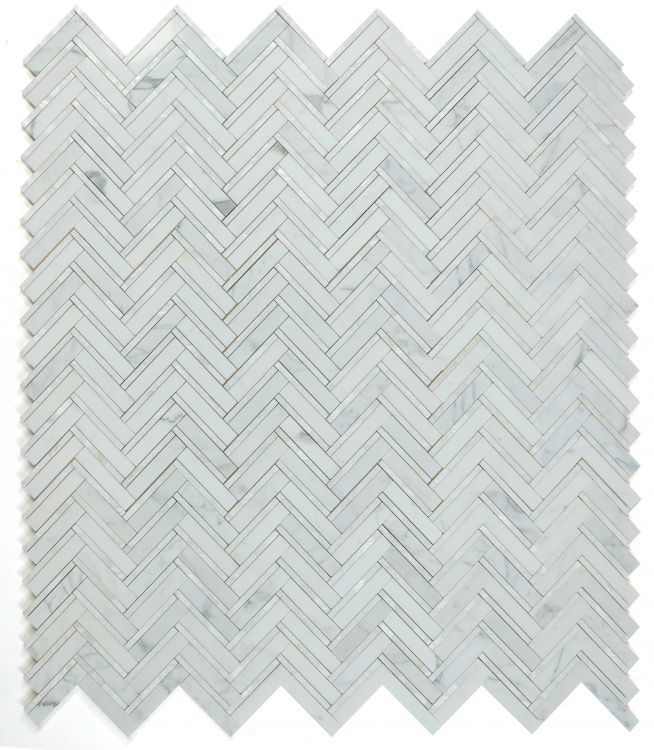 Diana Herringbone White 11 x 11.75