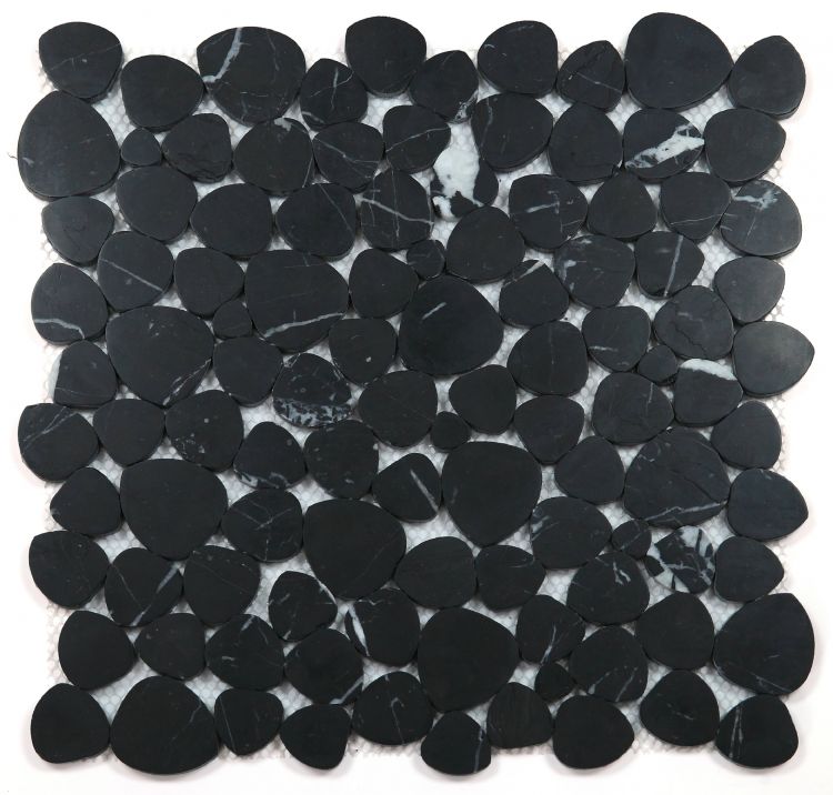 Aphrodite Marquina Honed 12 x 12