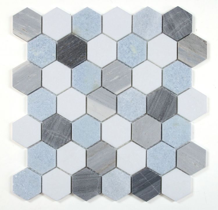 Hexagon Deep Ocean 2 x 2 12 x 11.75