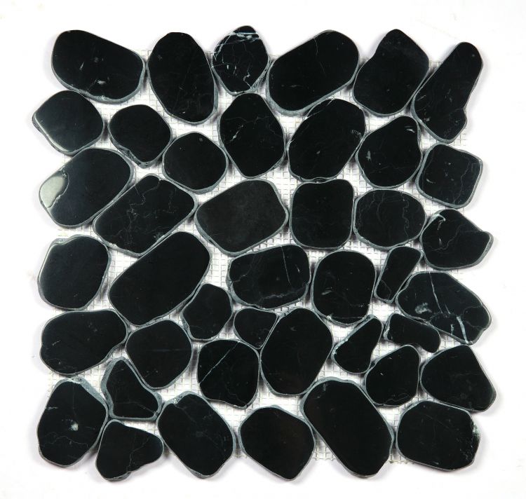 River Stone Marquina 12 x 12