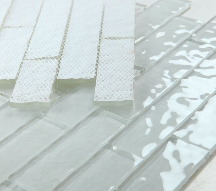 Ripple Clear Grey 11.75 x 11.75