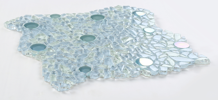 Shimmer Blue 10.75 x 10.75