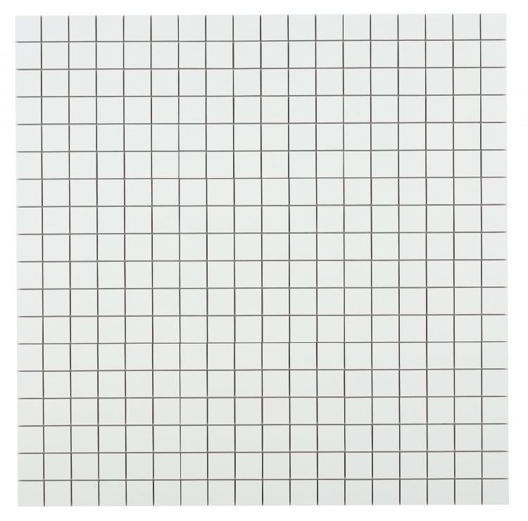 Malaysia Roy White Matte  Mosaic 12 x 12